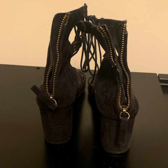 Zara Lace Up Heels - Picture 4 of 7